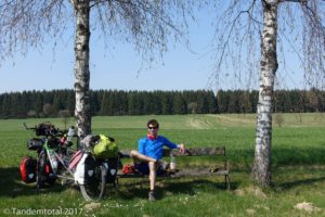 Pause bei bestem Wetter in Österreich