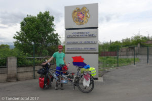 Wir erreichen Armenien