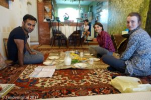 Unsere Gastgeber in Tabriz - Danke :-)