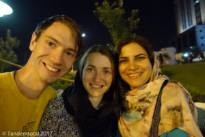Vielen, vielen Dank an unseren Stimmungsaufheller in Teheran