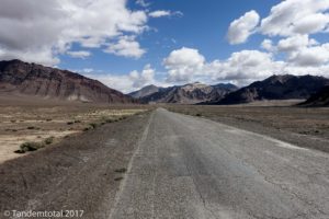 Wir genießen den Asphalt auf diesem Abschnitt