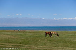 Issyk Kul - der nächste (deutlich größere) Bergsee