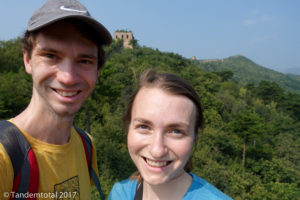 Auf der chinesischen Mauer